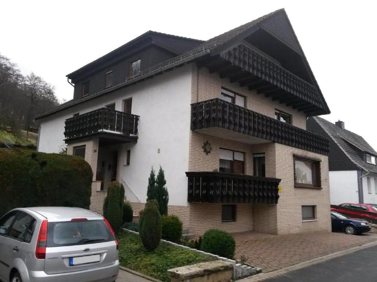 Ferienwohnung Am Waldrand Bad Driburg Exteriör bild